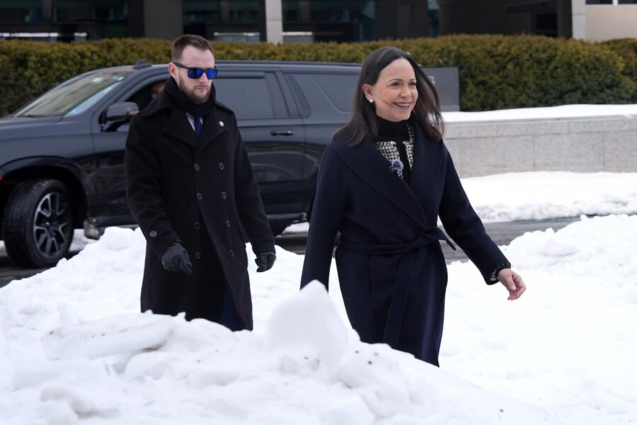 Machado pide una “transición real” en Venezuela tras reunión con Marco Rubio